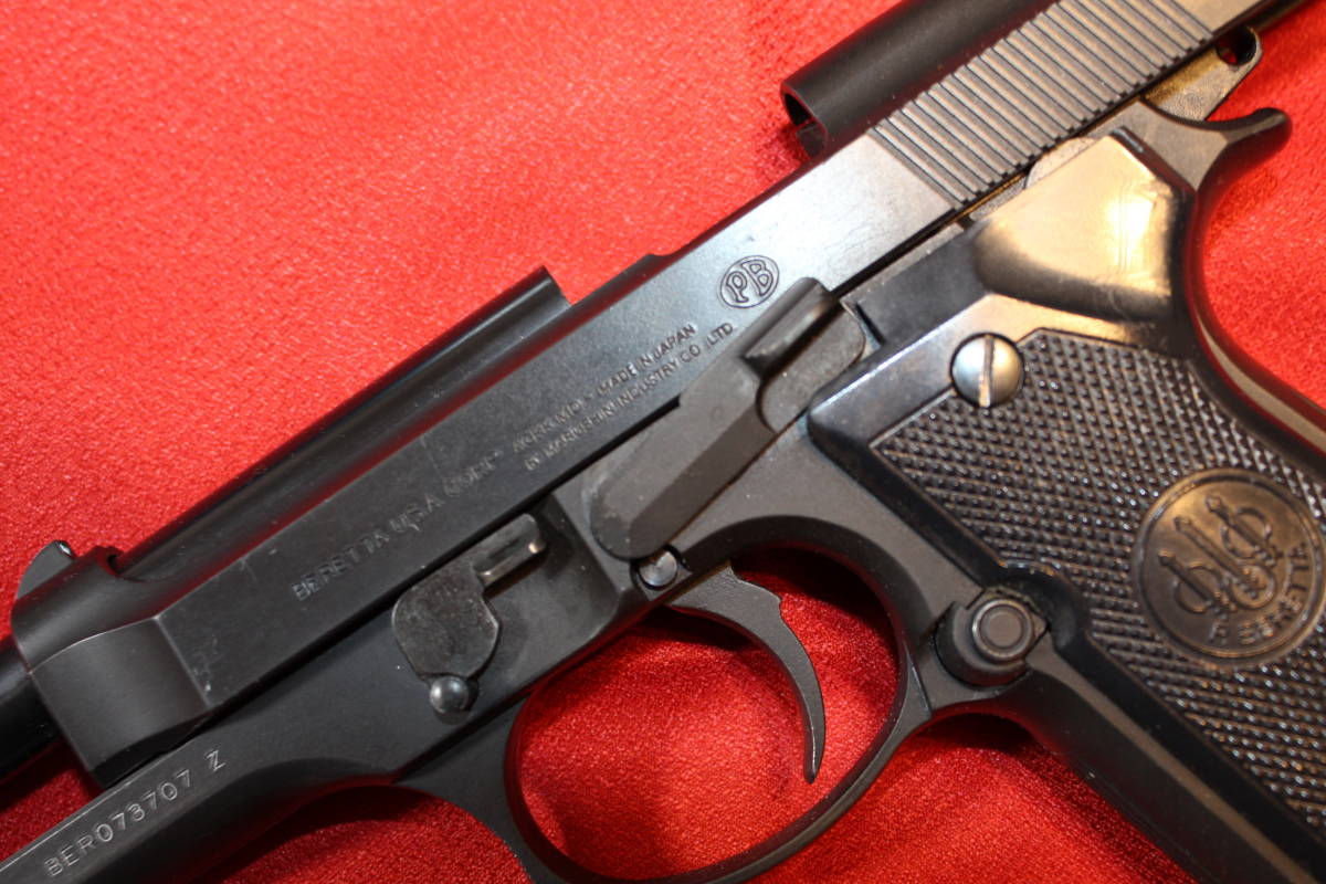 希少な赤箱 マルシンモデルガンベレッタM92FS 希少な赤箱 マルシン
