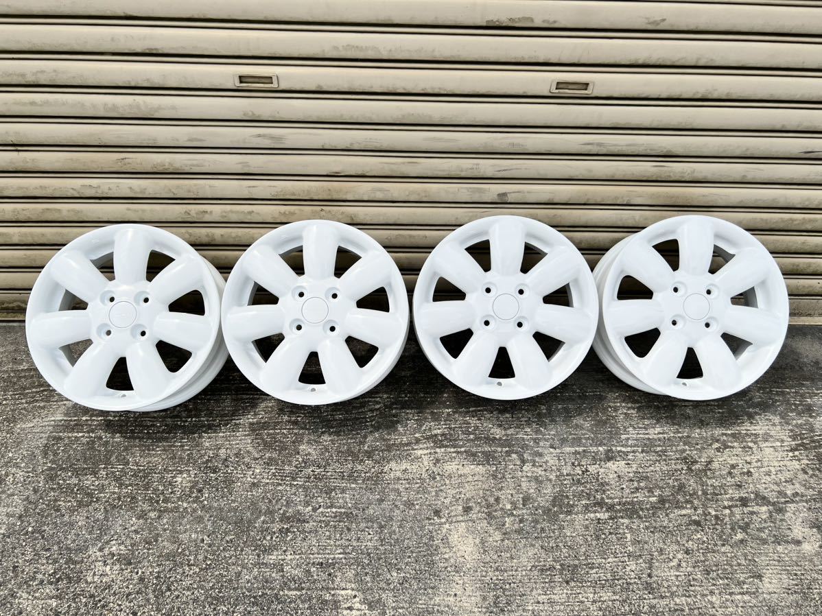 ☆スズキ アルト ラパン HE22S 純正アルミホイール 4本セット 再塗装品 