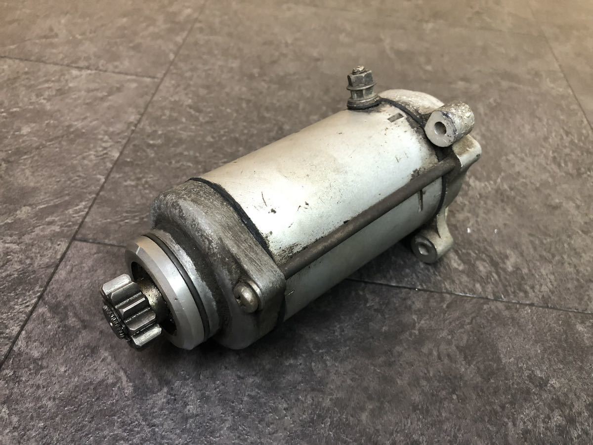 XJ550 当時物 純正 実動 セルモーター XJ400D 4G0 4V8 XJR xcngmx