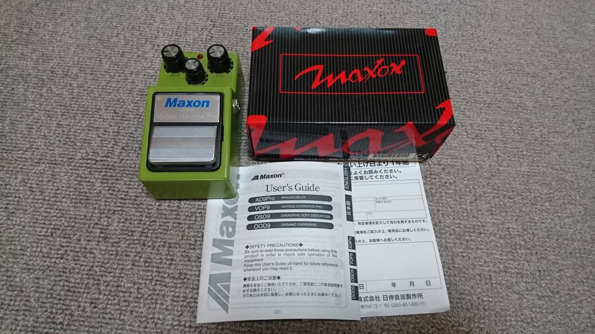MAXON ( マクソン ) VOP9 Vintage Overdrive Pro 【公式通販】