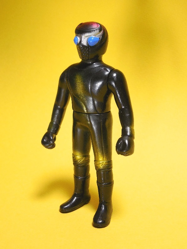 当時物 タカトク 炎の超人メガロマン キャプテンダガー 黒星兵士 