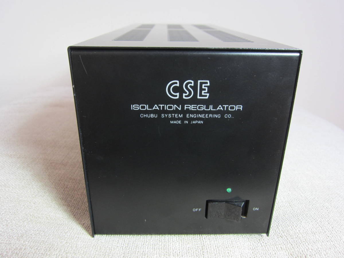 CSE クリーン電源 ISOLATION REGULATOR R-50 正常動作品 CSE アイソ
