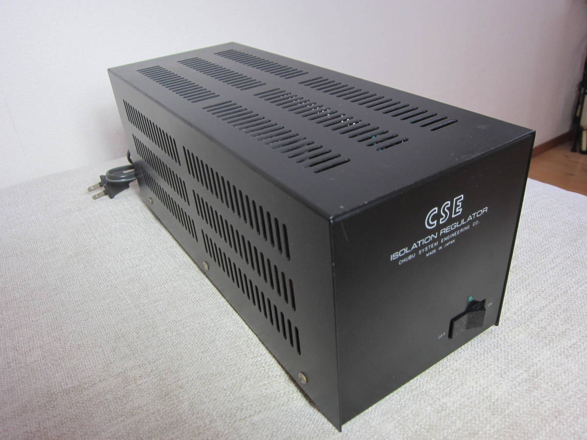 CSE E-500 クリーン電源 アイソレーションレギュレーター CSE E-500 500Wクリーン電源 アイソレーションレギュレーター
