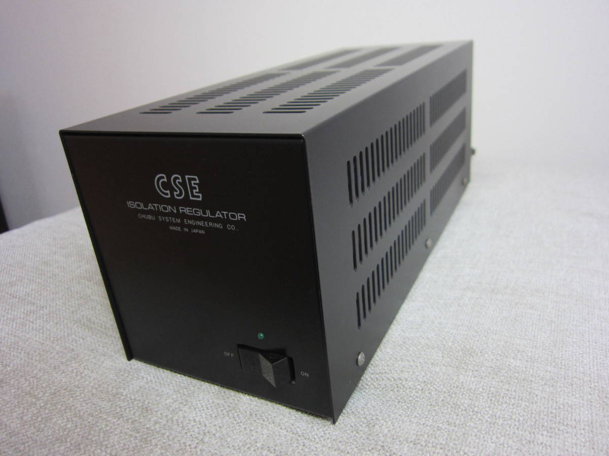 CSE クリーン電源 ISOLATION REGULATOR R-50 正常動作品 CSE アイソ