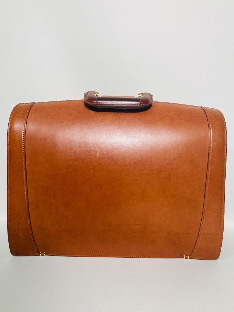 【極美品】土屋鞄 ダレスバッグ ブライドルレザー ダークブラウン A4収納可能 極美品】土屋鞄 ダレスバッグ ブライドルレザー ダークブラウン A4収納可能