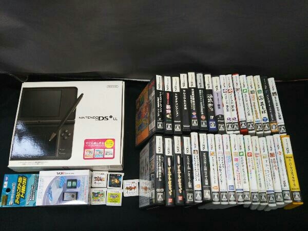 ジャンク 【本体初期化済み】DS i LL ソフト 本体 まとめ売り ちびドラゴン モバイルリーダーライター 豆しば ちびドラゴン アダプター