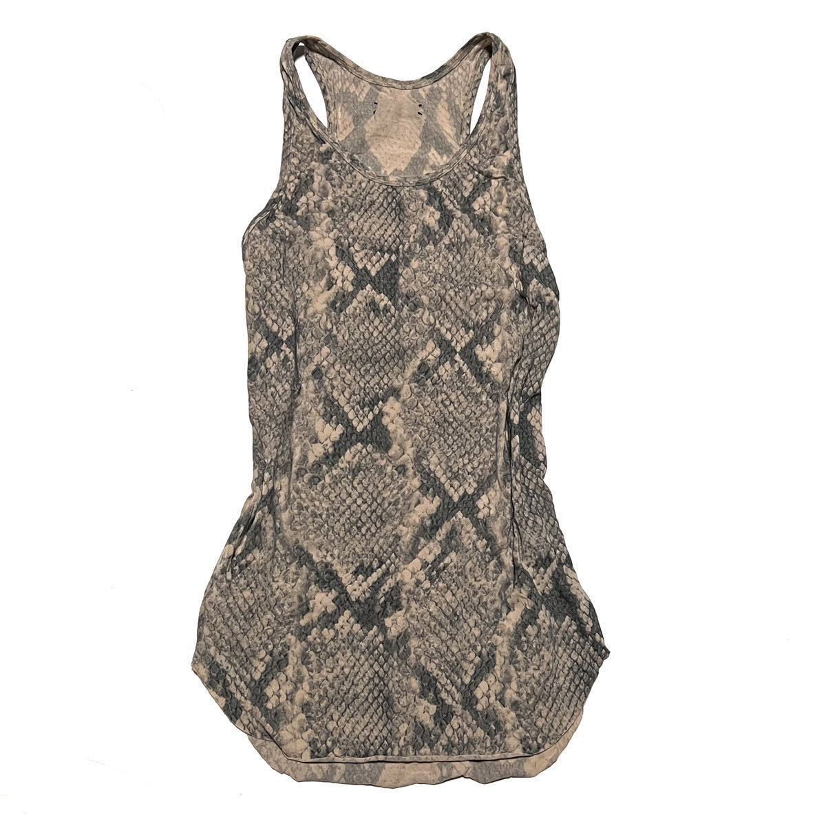 IFSIXWASNINE パイソン タンクトップ archive IfSixWasNine Distressed