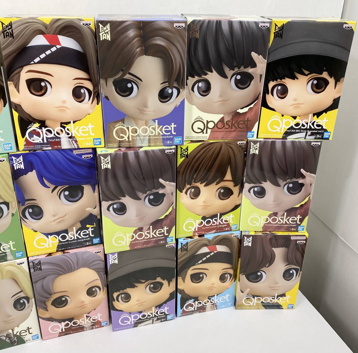 中古】BTS TinyTAN グッズまとめ Qposket フィギュア ピタコット 