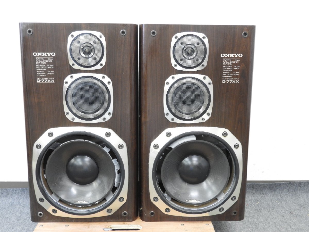 オンキョー ONKYO D-77XX スタンド付き D-77(B) 「d-77xx ☆ ONKYO