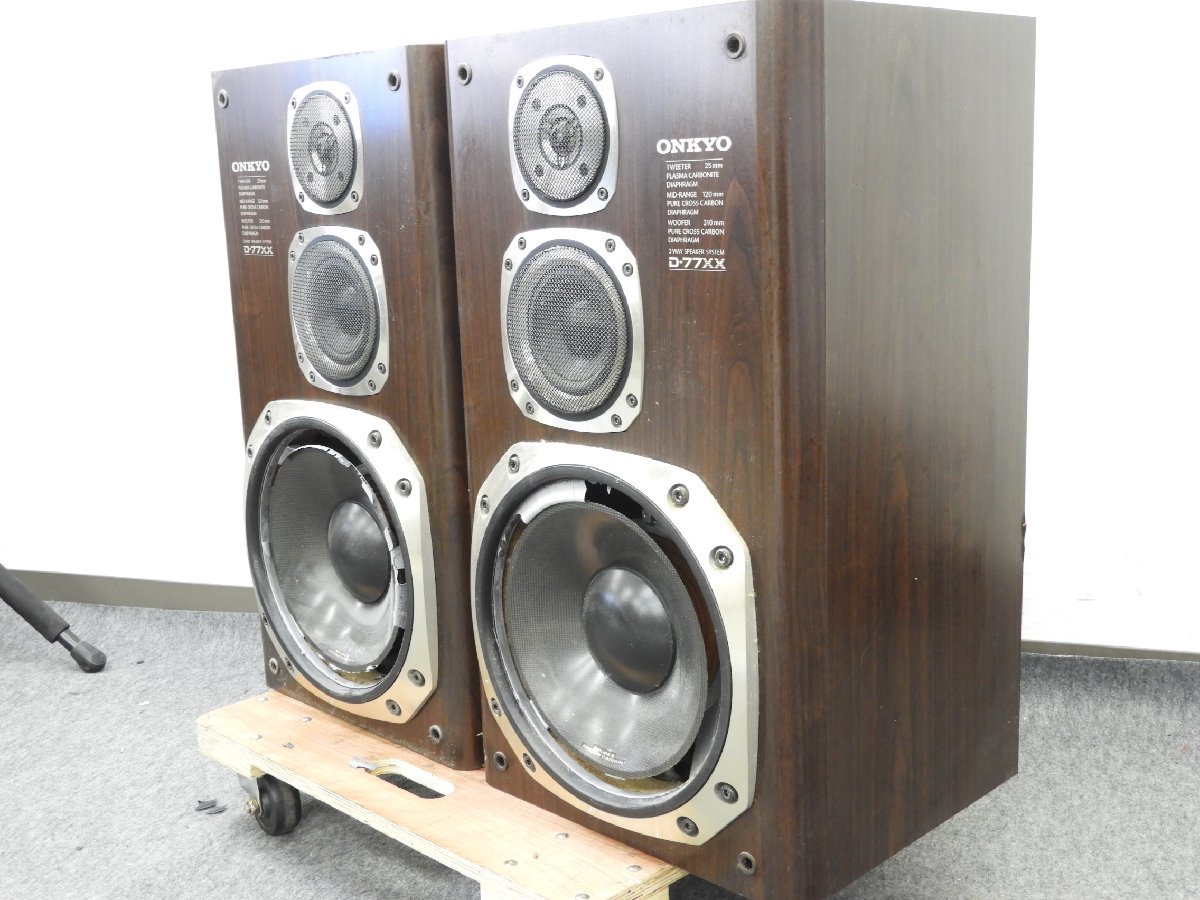 オンキョー ONKYO D-77XX スタンド付き D-77(B) 「d-77xx ☆ ONKYO