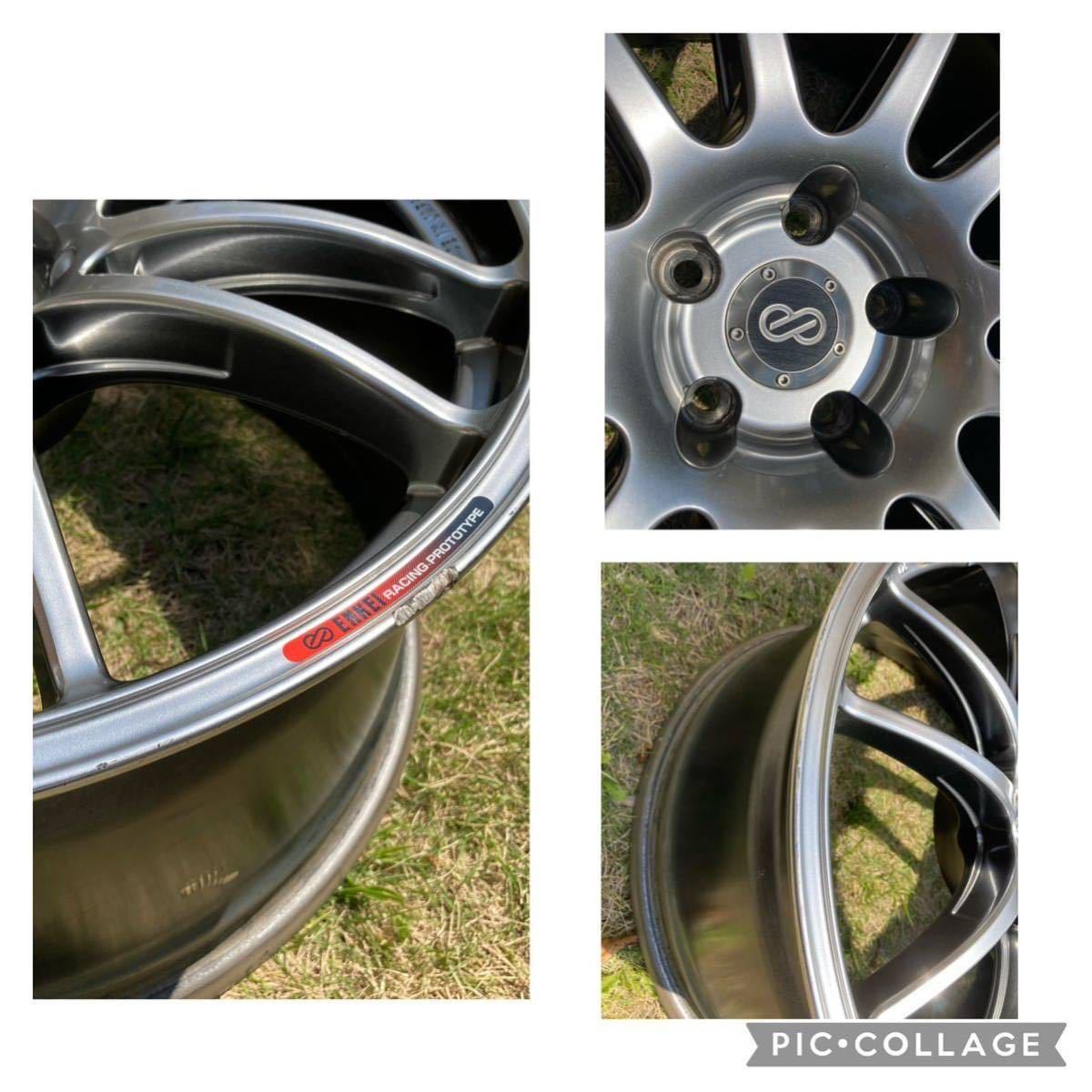 希少品　ENKEI エンケイ GTC01 9.5J +38 20インチ PCD114.3 5穴 4本同サイズ　そこそこ美品　変形クラック等無し エンケイ GTC01 ENKEI アルミ 17インチ！値下げ！！ gtc01の中古品・新品・未