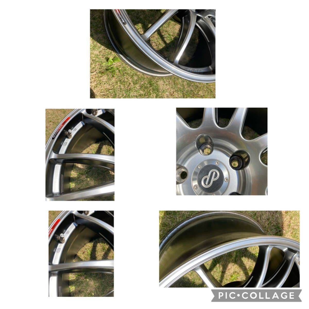 希少品　ENKEI エンケイ GTC01 9.5J +38 20インチ PCD114.3 5穴 4本同サイズ　そこそこ美品　変形クラック等無し エンケイ GTC01 ENKEI アルミ 17インチ！値下げ！！ gtc01の中古品・新品・未
