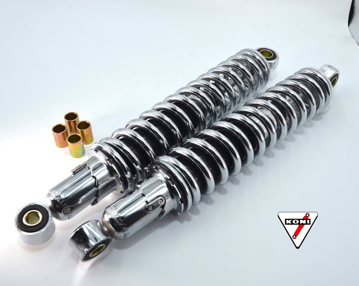 KONIタイプ リアサス 325mm メッキ 検/コニー マルゾッキ KYB GS400 