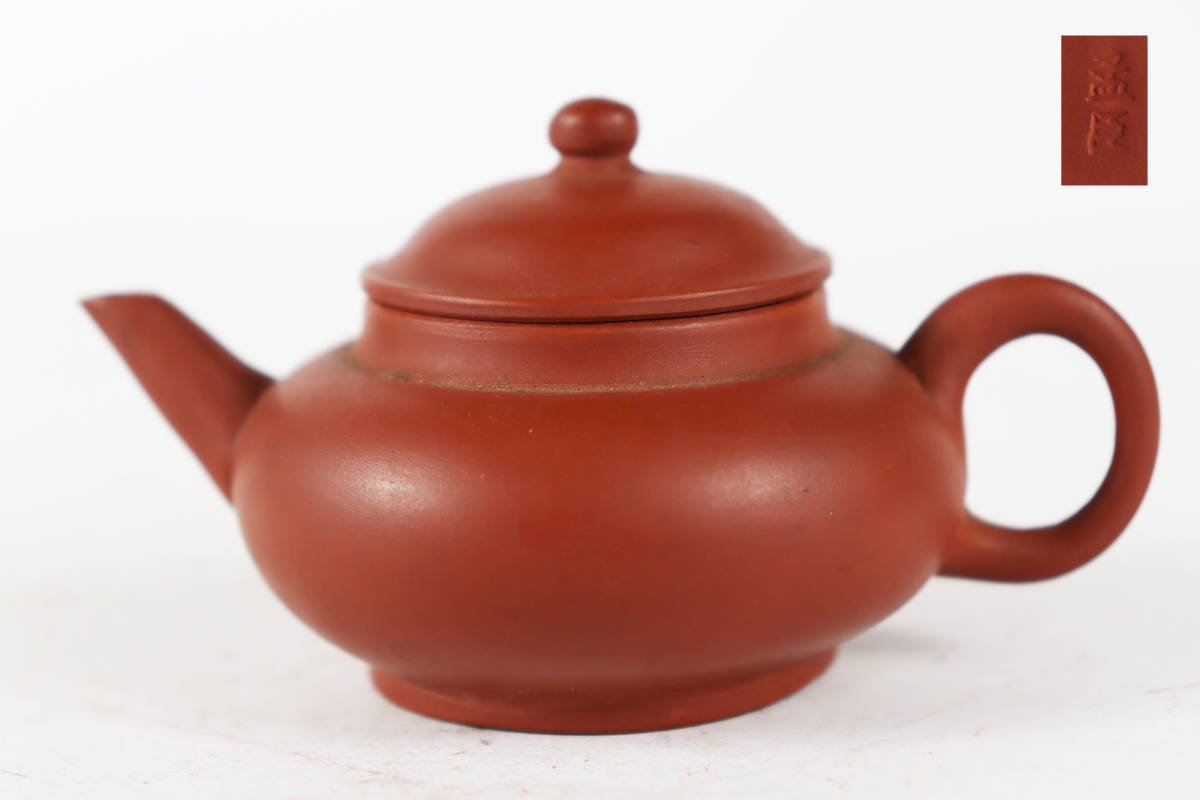  中国古玩 唐物 朱泥急須 単孔口 孟臣 在銘 煎茶壷宜興紫砂 D29(施釉陶)｜売買されたオークション情報、yahooの商品情報をアーカイブ公開 - オークファン 骨董陶磁器一般