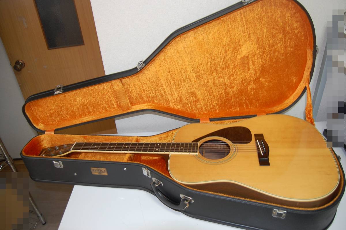 手渡し限定札幌より YAMAHA ヤマハ FG-301B アコースティックギター オレンジラベル ハードケース付き 現状品