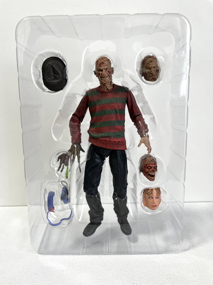 エルム街の悪夢 フレディ・クルーガー アクションフィギュア NECA REEL