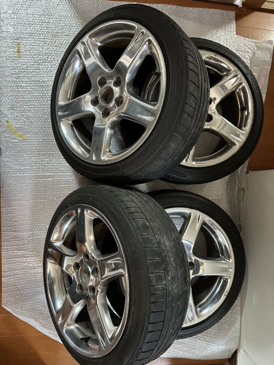 レクサス GS300外し GS400 純正 アルミホイール タイヤ4本セット 205 