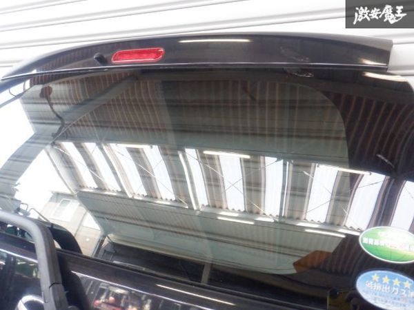 マツダ 純正 MS31S MS41S フレアクロスオーバー 14y バックドア リアゲート 熱線入りガラス ワイパー 色:ZJ3 黒メタ 即納 棚2F-C