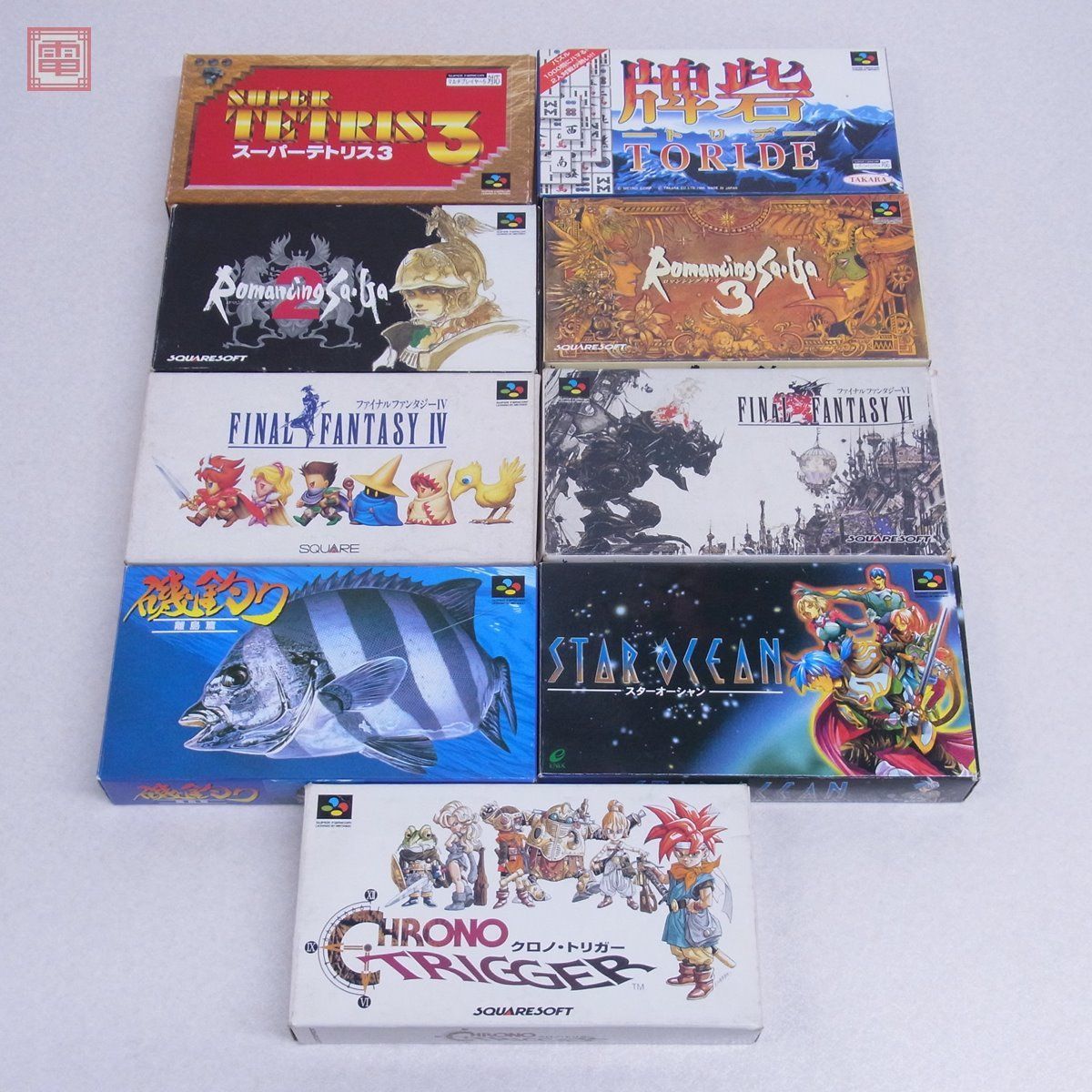 SFC スーファミ 風来のシレン/トルネコの大冒険/天外魔境ZERO/聖剣伝説 