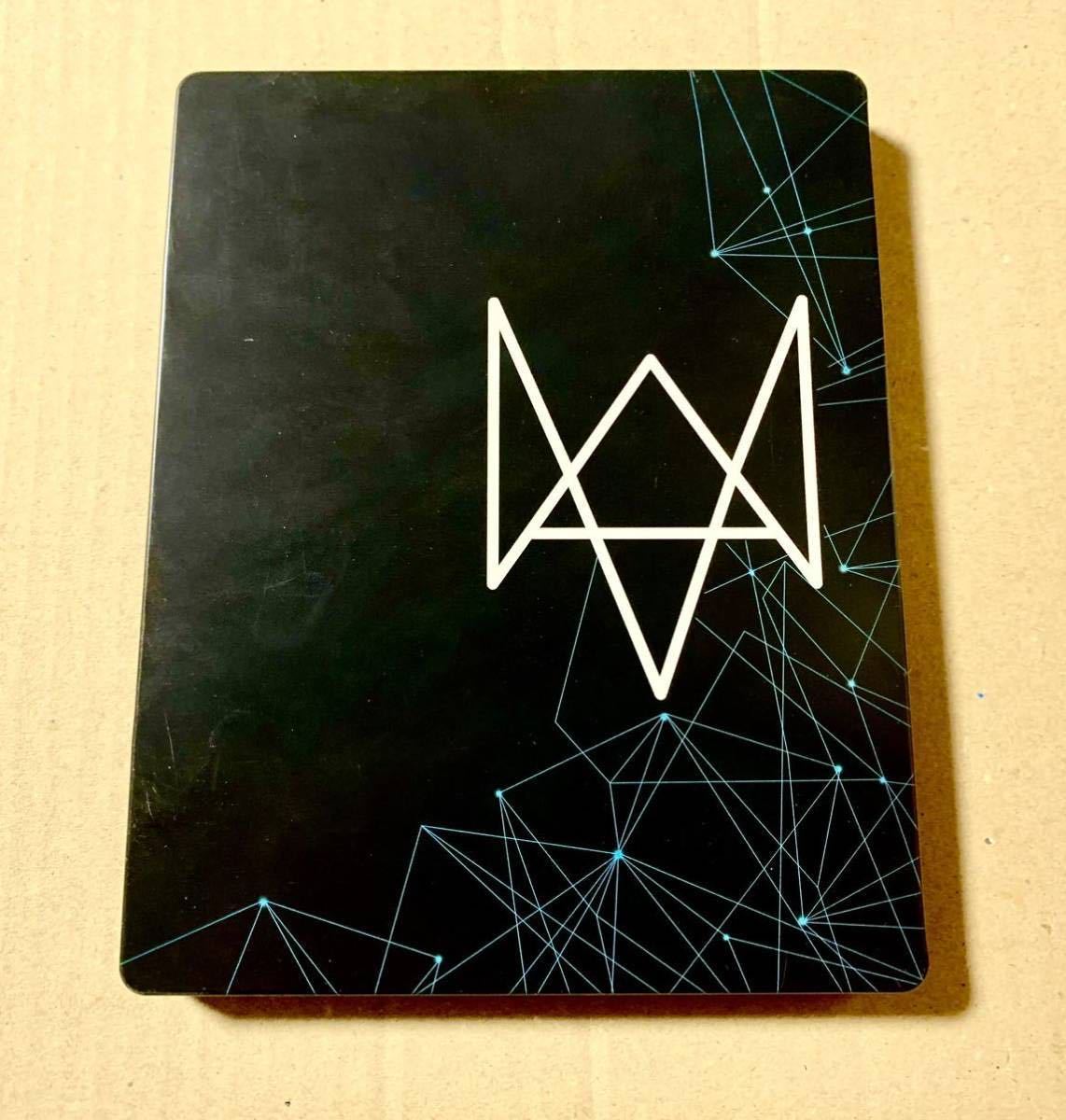 PS4】Watch Dogs Limited Edition 北米版 スチールブック オリジナル 