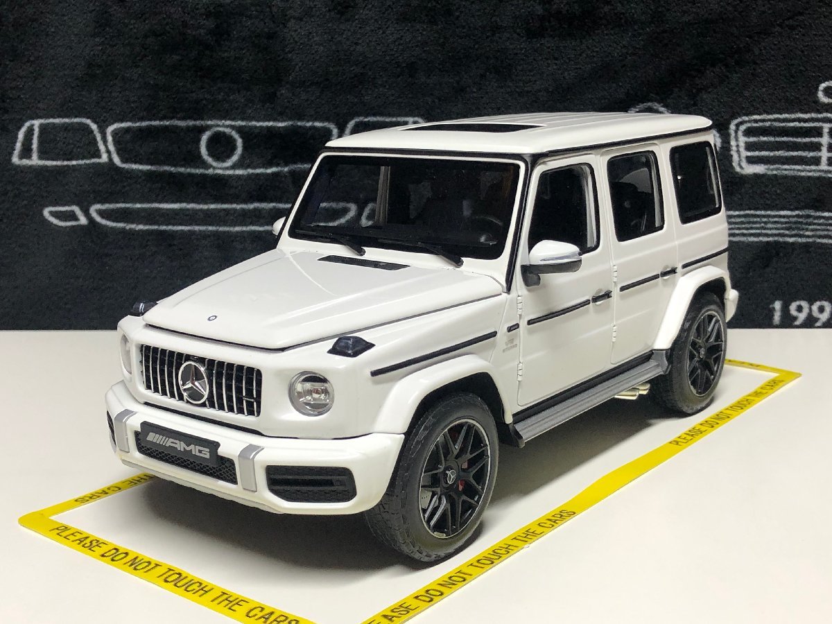 minichamps 1/18 Mercedes Benz AMG G63 2018 ホワイト メルセデス
