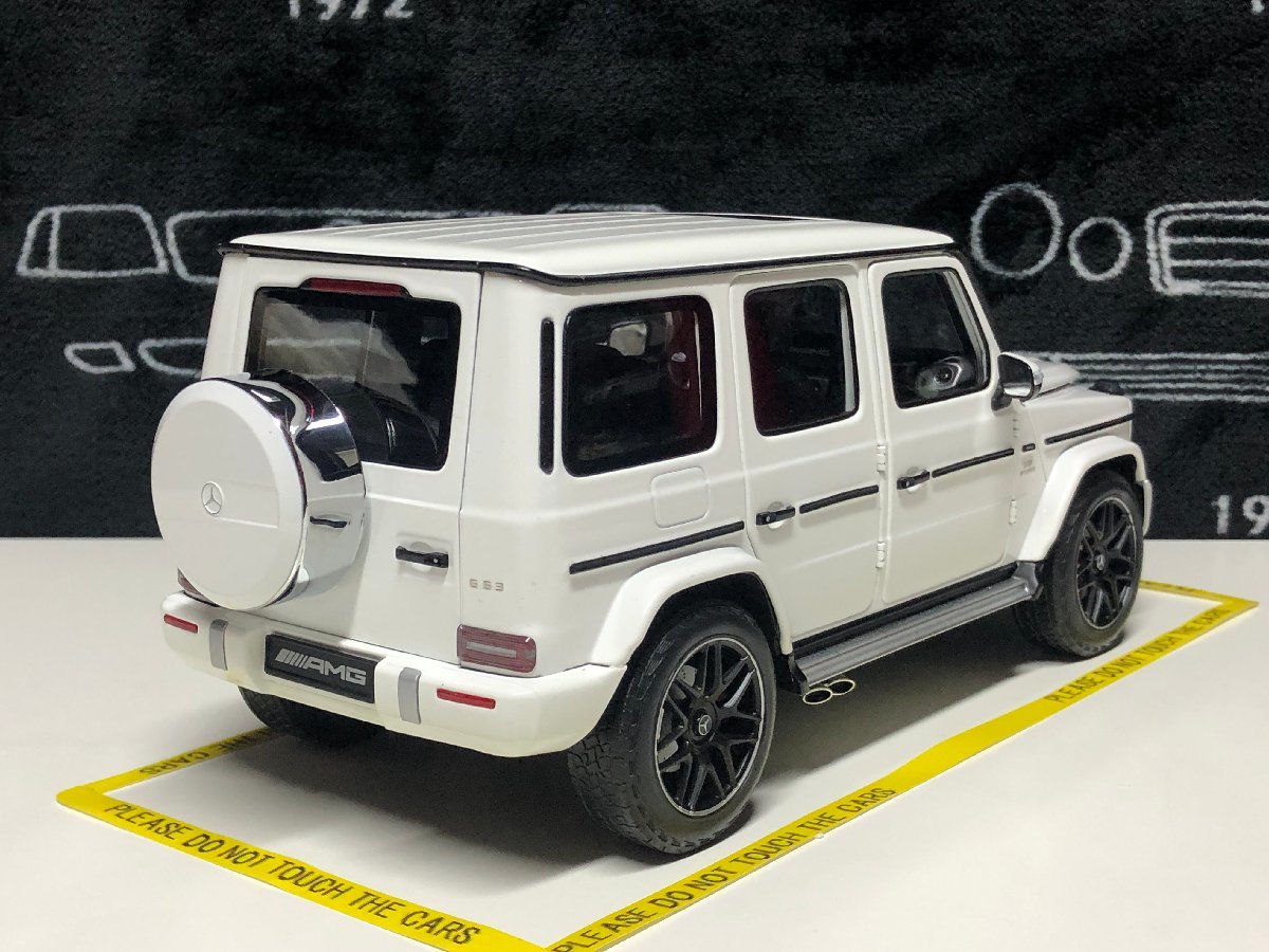 minichamps 1/18 Mercedes Benz AMG G63 2018 ホワイト メルセデス