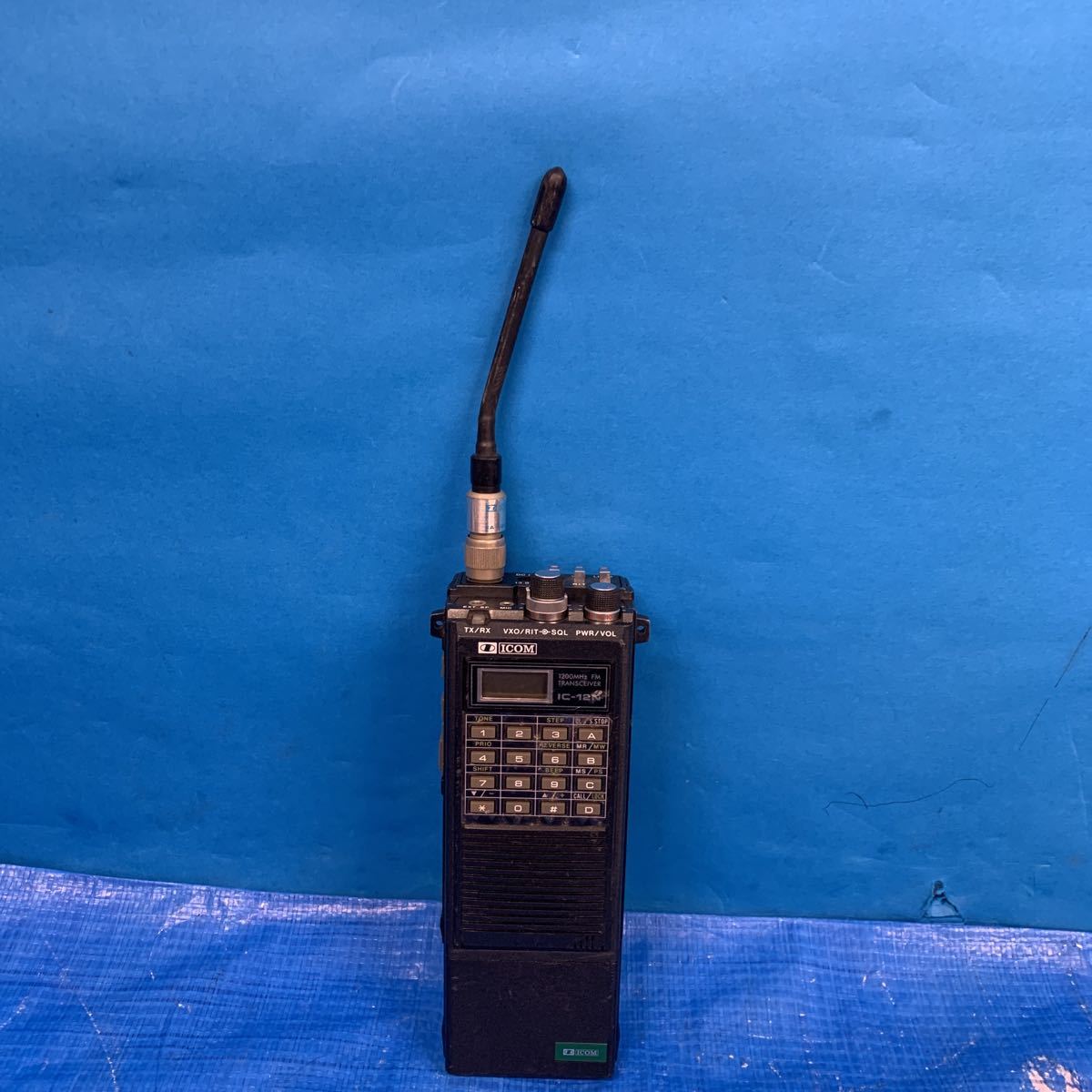 NO.0598.60.. ICOM アイコム IC-12N 1200MHz FMトランシーバー 動作