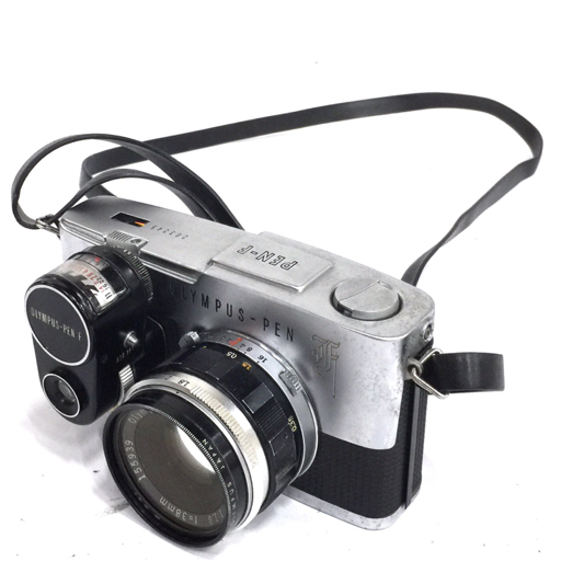 OLYMPUS PEN FTズイコ－ 38/1.8付き OLYMPUS PEN FTズイコ－ 38/1.8付き VINTAGE Olympus Pen F T Half