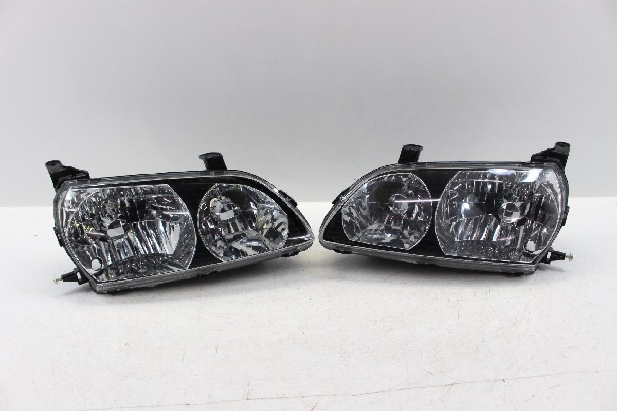 レンズ再生品　イプサム　SXM10G　ヘッドライト　左右　コイト　44-25 　ハロゲン　レべ無　285014-285015-K9-4