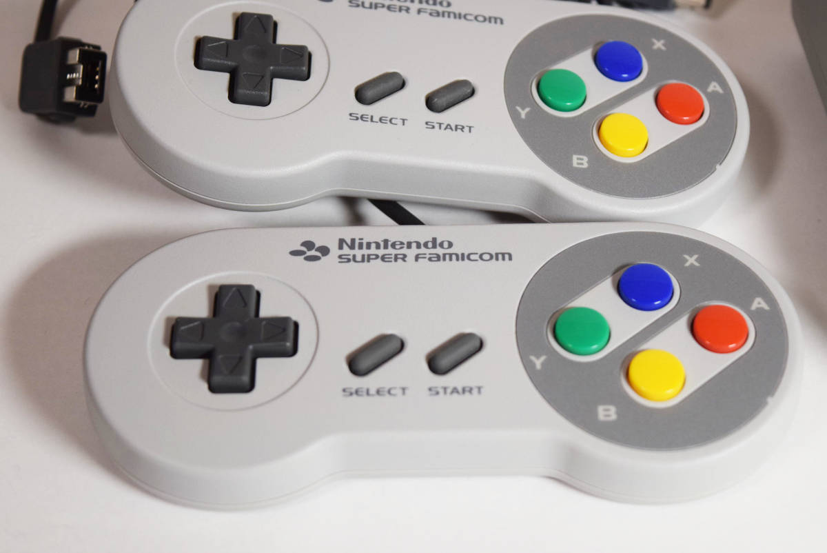 ニンテンドークラシックミニスーパーファミコン 付属品有 純正USB 