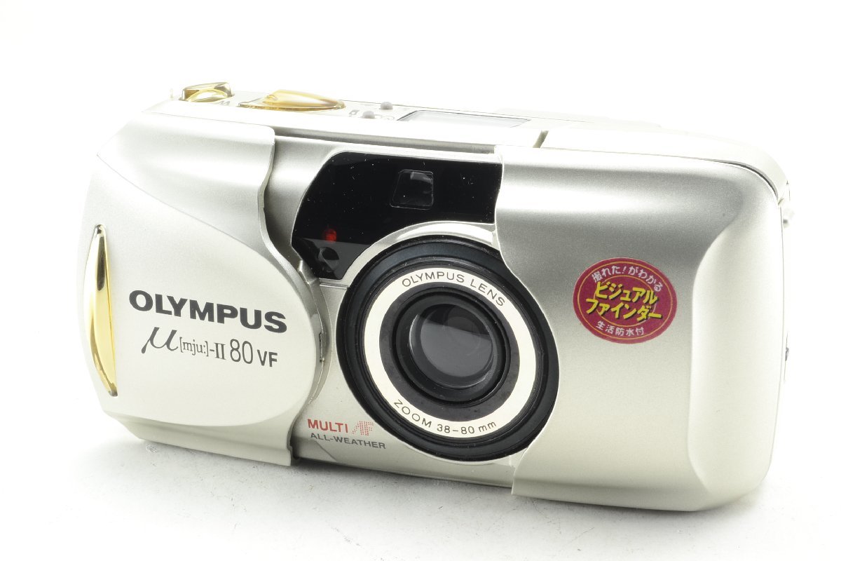 VF OLYMPUS オリンパス ❁完動品 [mju:]-II 完動 【良上品】OLYMPUS