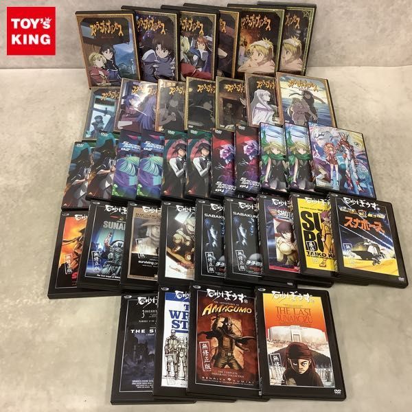 1円〜 訳あり DVD スクラップド・プリンセス1〜12巻 セイクリッドセブン1〜6巻 他