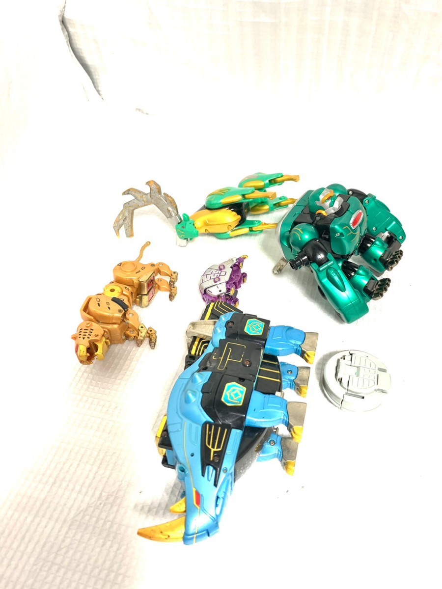 ジャンク扱/百獣戦隊/ガオレンジャー/DX/ロボット/セット/ガオライノス  