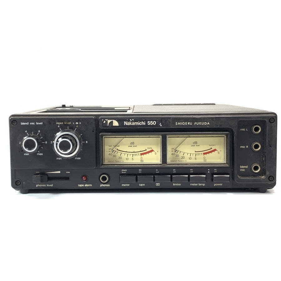 Nakamichi ナカミチ 550 ポータブル カセットデッキ プレーヤー レコーダー◆現状品