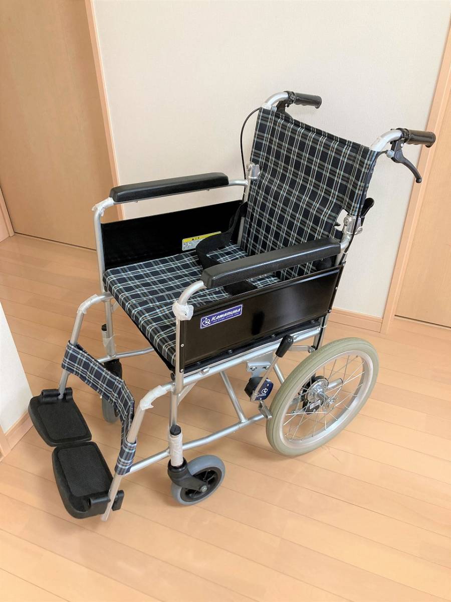 車椅子 介助 軽量 ノーパンクタイヤ SA16-40SB(未使用保管品 車椅子 介助 軽量 ノーパンクタイヤ SA16-40SB(未使用保管品