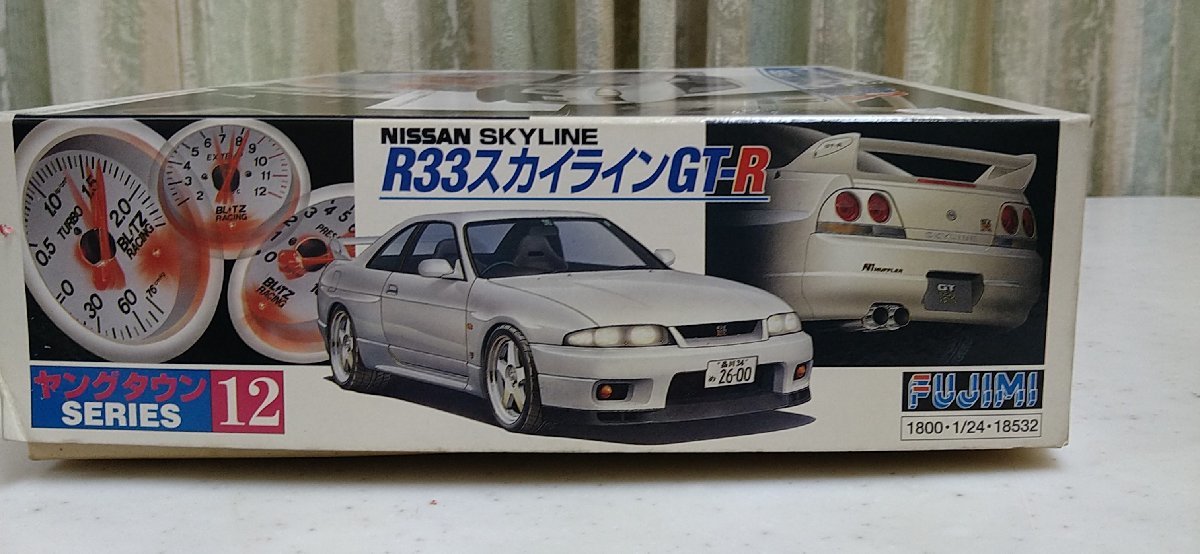 未組立 フジミ ヤングタウンシリーズ12 1/24 NISSAN R33スカイラインGT