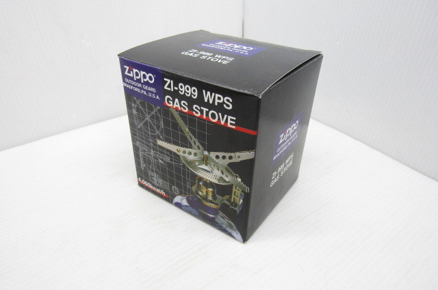 希少 zippo ガスストーブ ZI‐999 WPS シングルバーナー