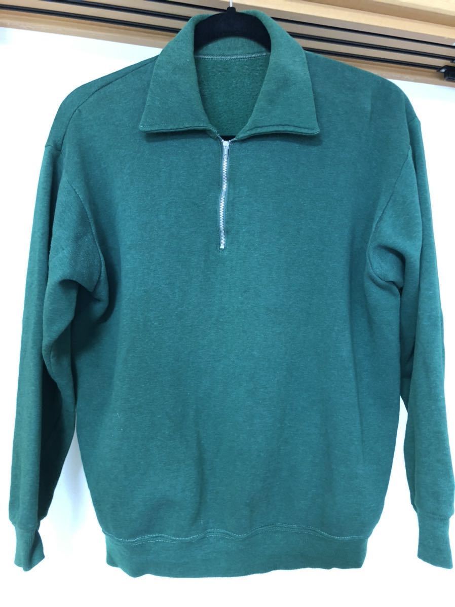 ビンテージVINTAGE/ハーフジップスウェット/50年代60年代50s60s/検両V