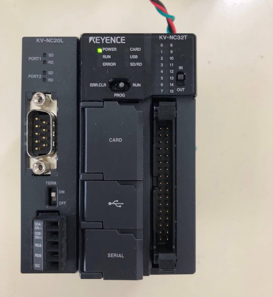 KEYENCE シーケンサ KV-NC32T+KV-NC20L(コンピュータ)｜売買された