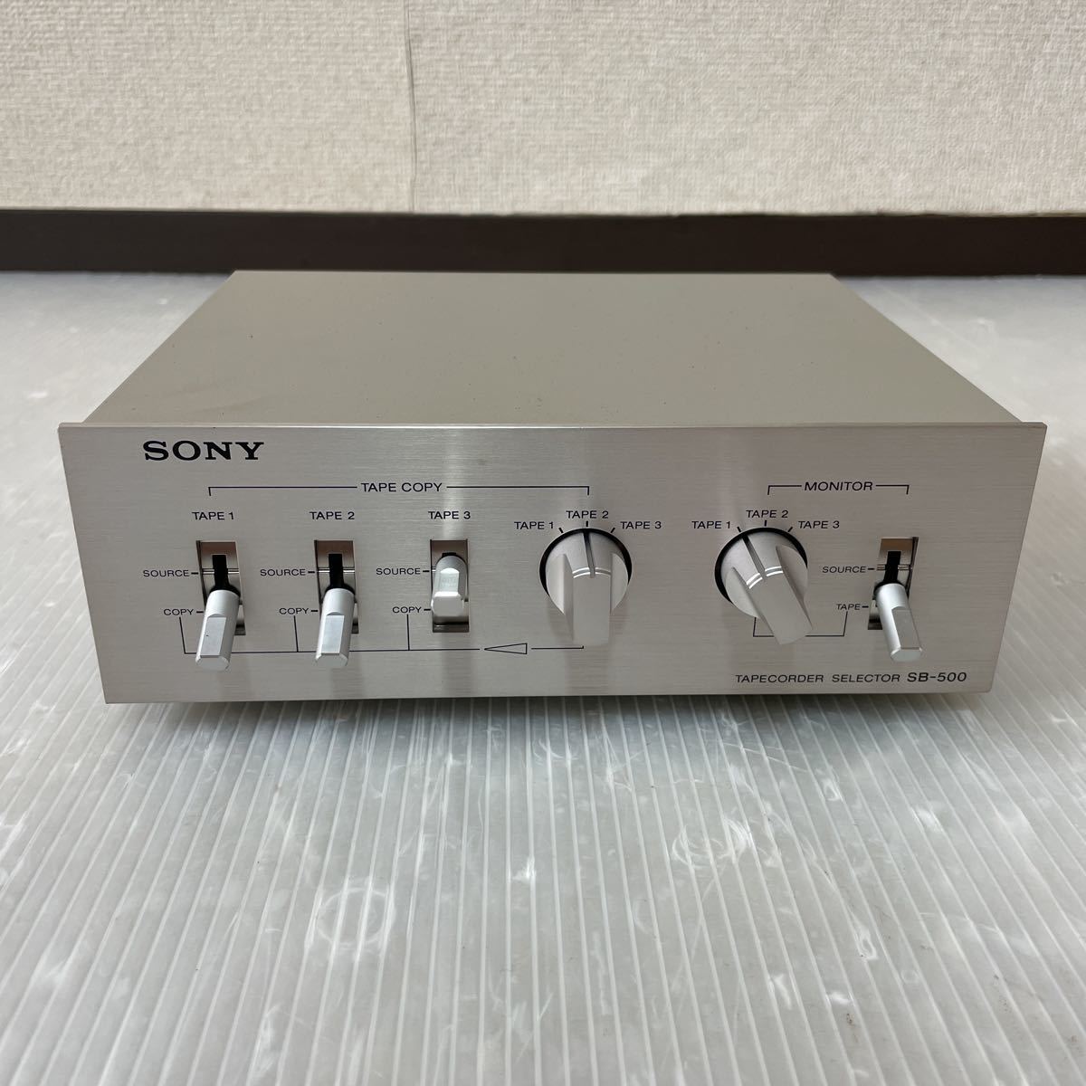 SONY ソニー SB-500 セレクター TAPECORDER SELECTOR 現状品 SB-500