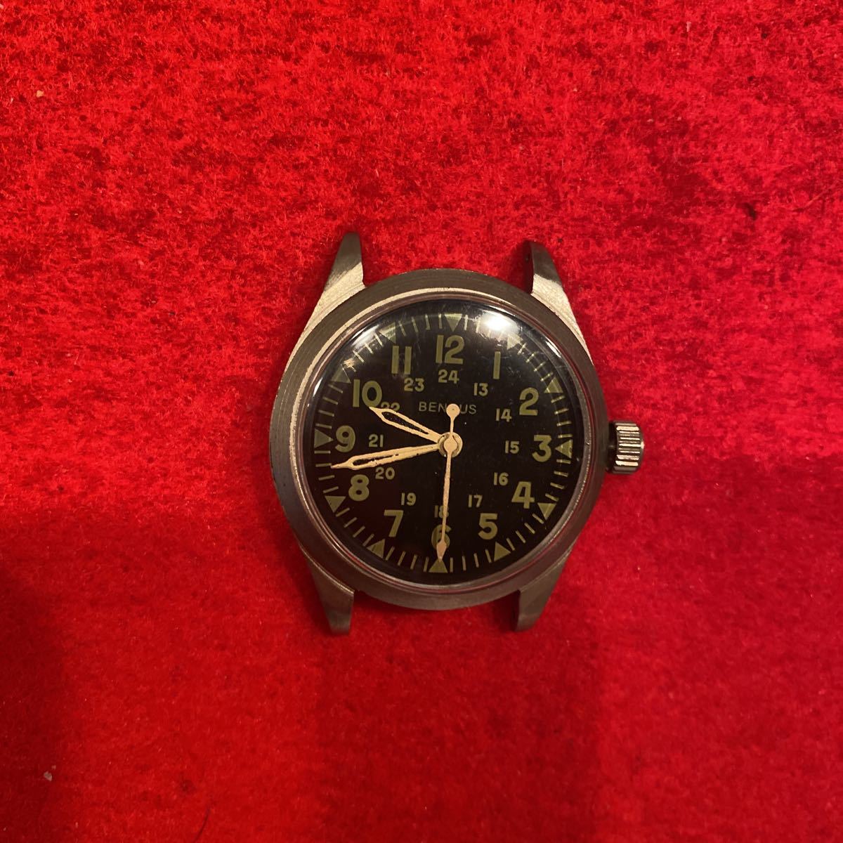 軍用　ミリタリー　BENRUS　ベンラス　ジャンク