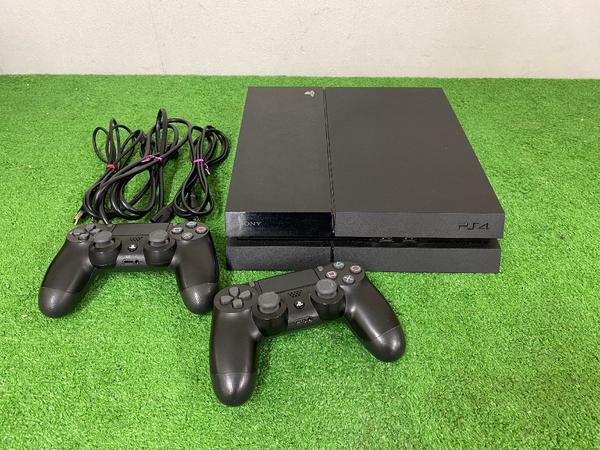 □草加店【現状品】PS4 CUH-1000A 初期化済み ジェット・ブラック 