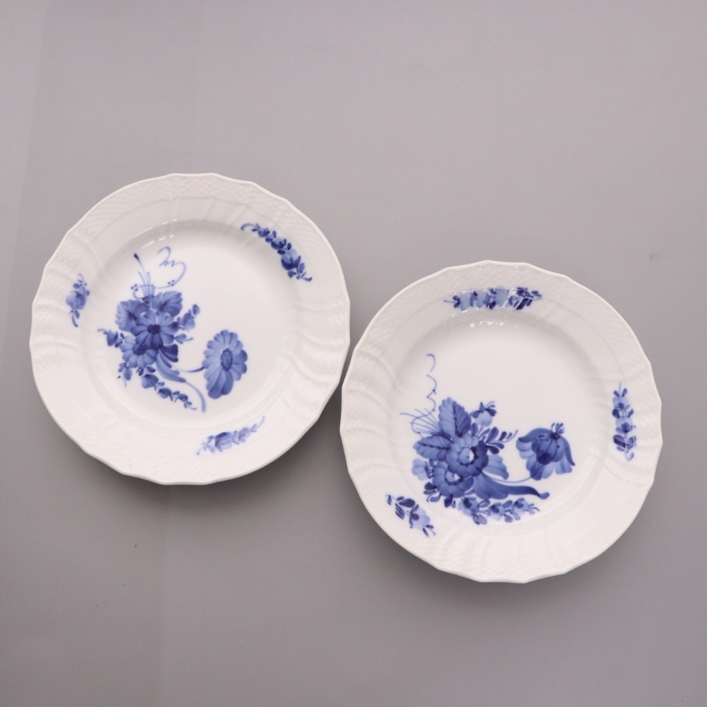 □ ロイヤルコペンハーゲン プレート 6枚セット ブルーフラワー 皿