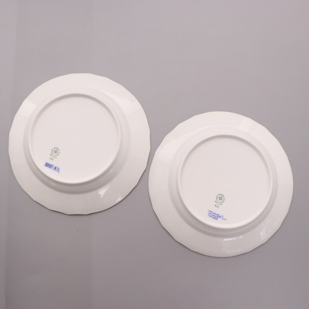 □ ロイヤルコペンハーゲン プレート 6枚セット ブルーフラワー 皿