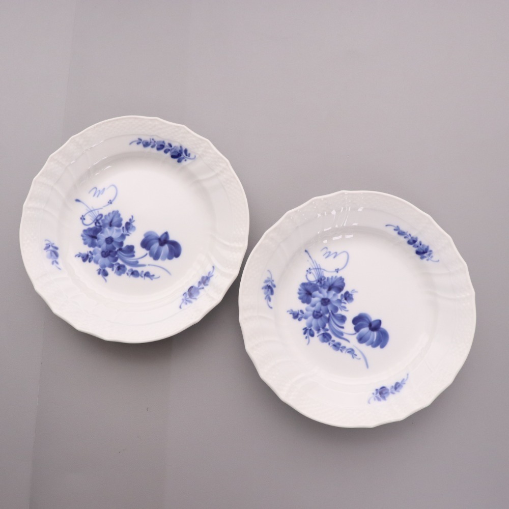 □ ロイヤルコペンハーゲン プレート 6枚セット ブルーフラワー 皿