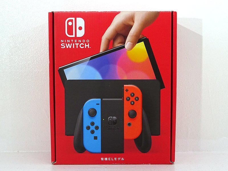 ☆中古☆Nintendo Switch 本体 Joy-Con(L)ネオンブルー/(R)ネオン