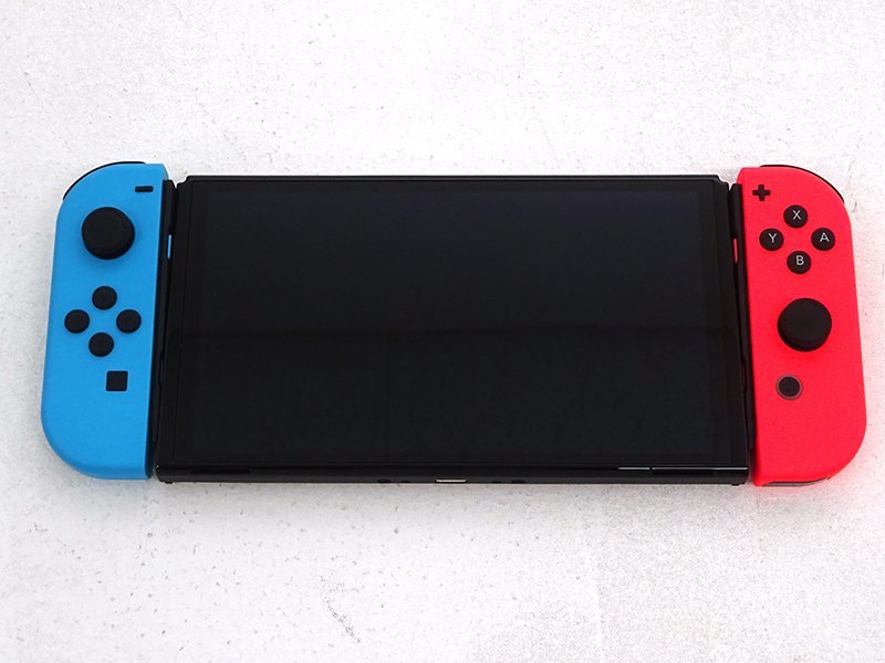 ☆中古☆Nintendo Switch 本体 Joy-Con(L)ネオンブルー/(R)ネオン