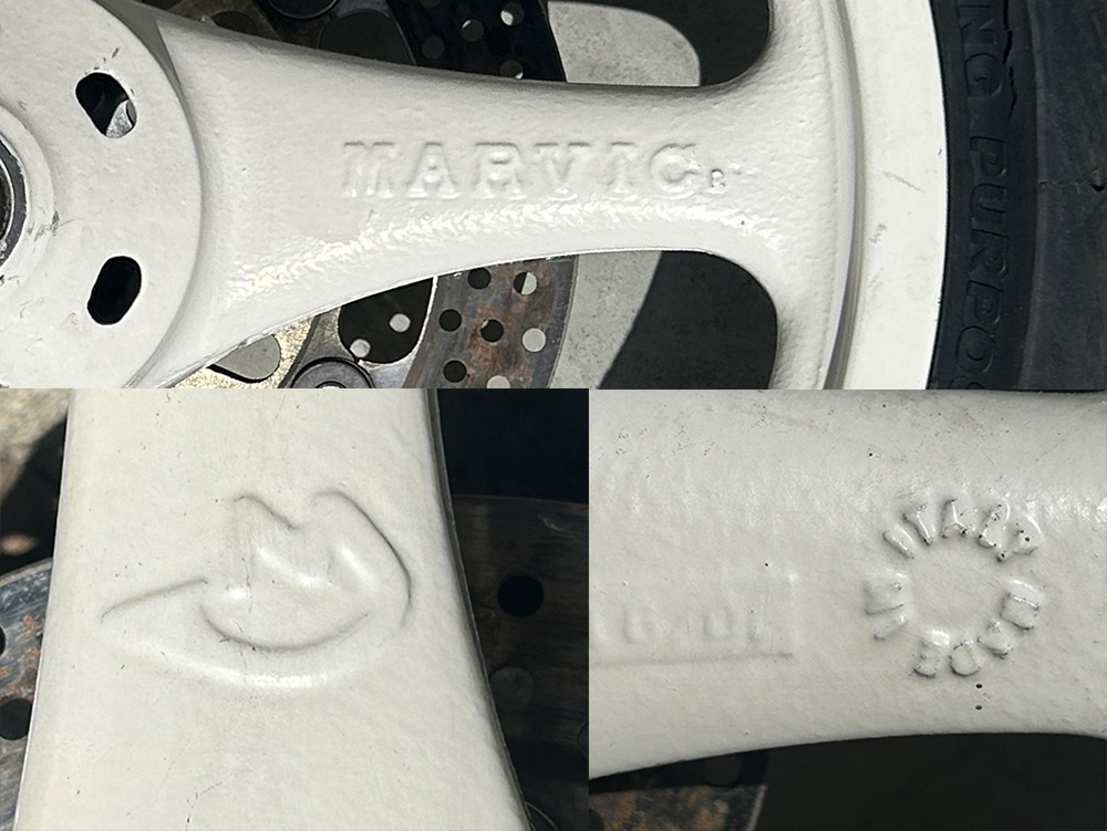 超～希少！」RS125用フロント マービック マグホイール 2.50×17 F 