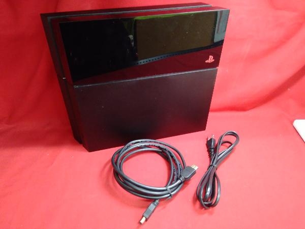 ジャンク 【現状品 動作未確認 初期化済】PlayStation4:ジェット・ブラック(CUH1100AB01)
