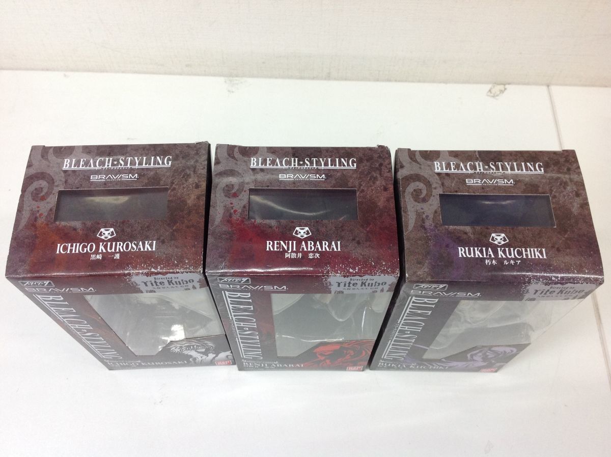 営ST004-80【未開封品】BLEACH STYLING BRAVISM 黒崎一護 朽木ルキア 